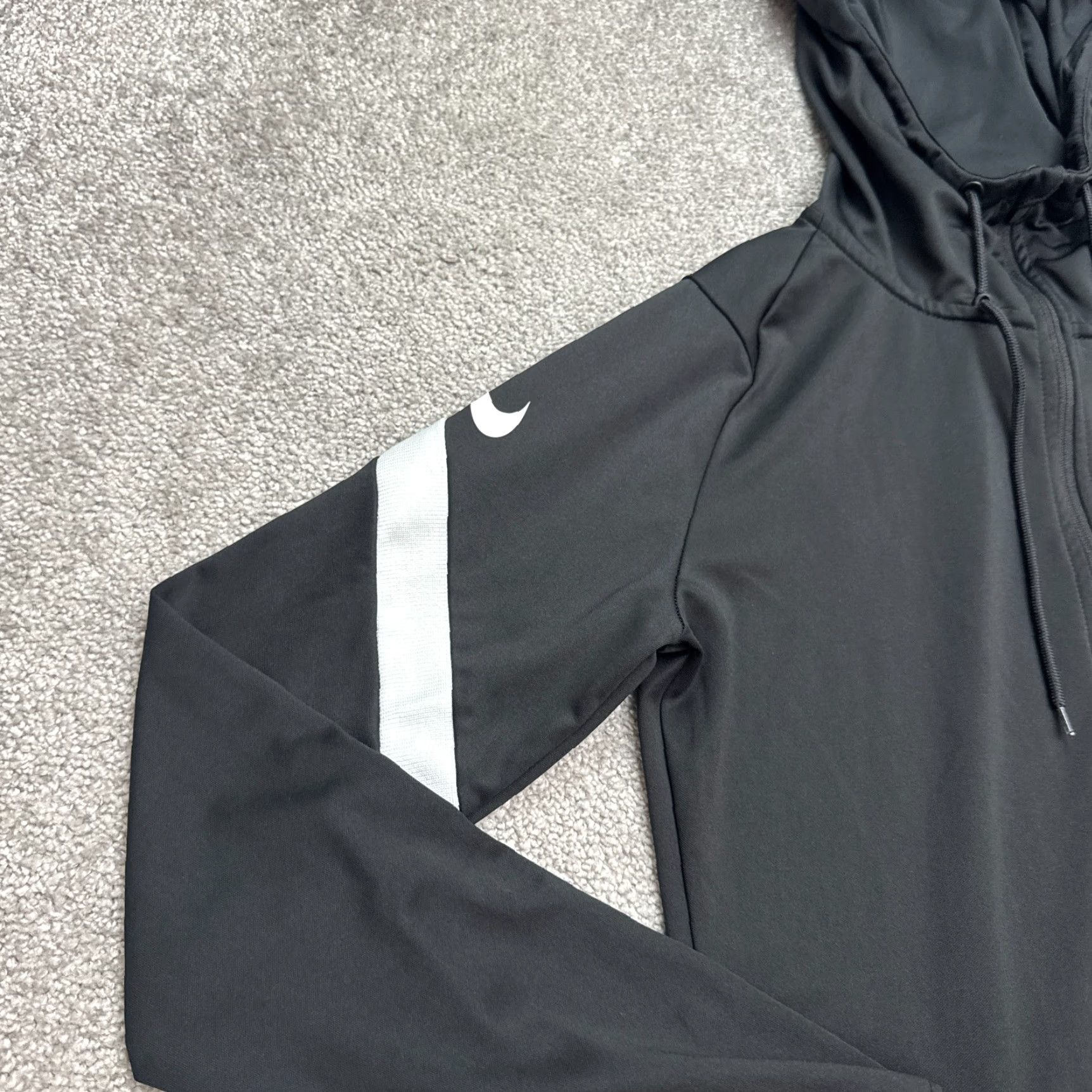 Nike Nike Dri-Fit Strike 21 Full Zip Hoodie Active Jacket Womens Small Black Soccer Shirt Size S / US 4 / IT 40 - 3 Thumbnail