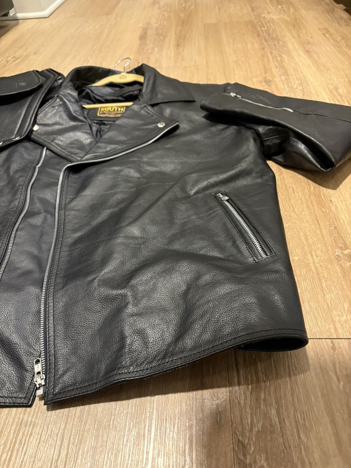 Vintage Mad Max Leather Biker Jacket Size US L / EU 52-54 / 3 - 4 Thumbnail