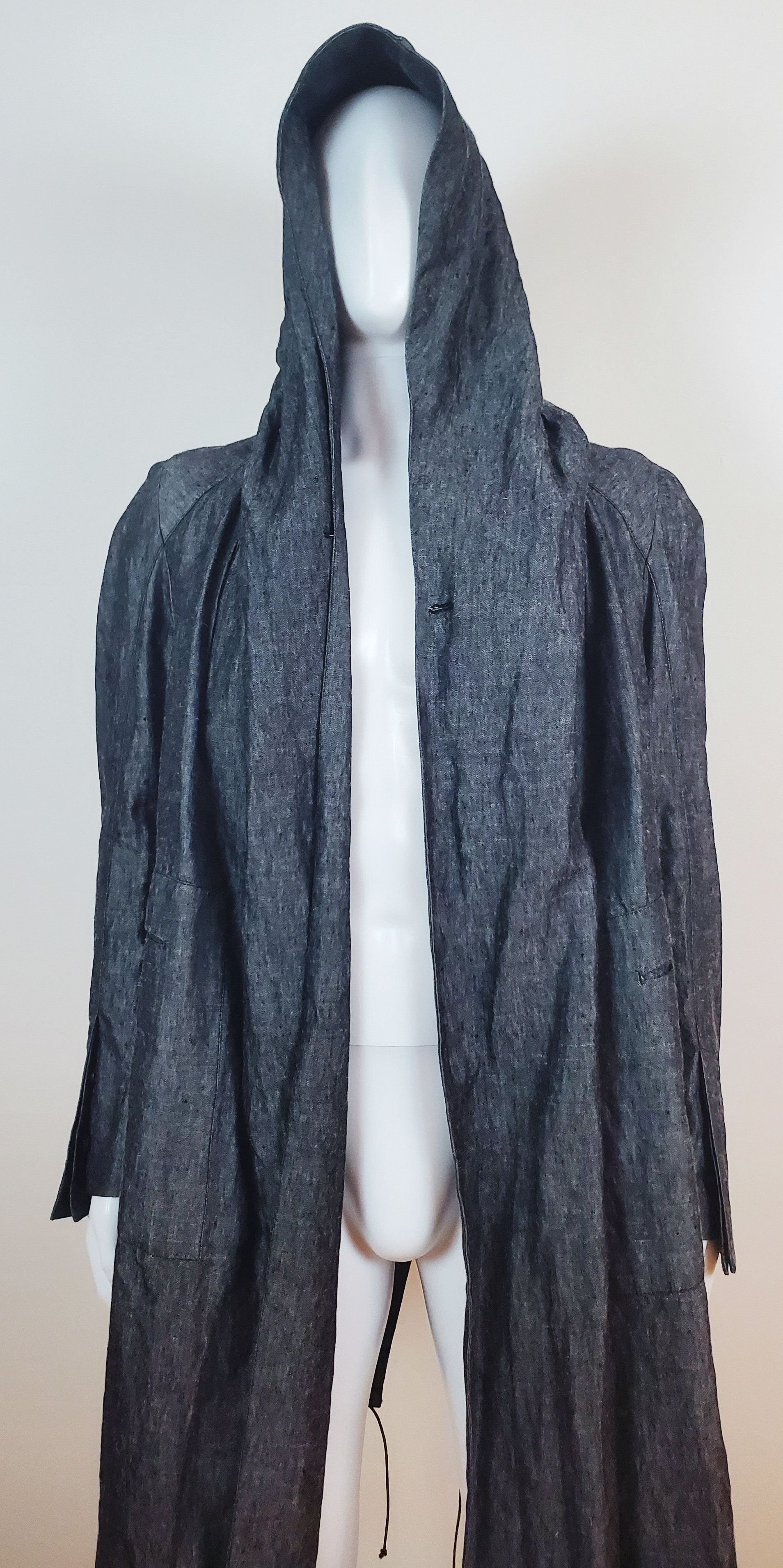 Masnada MASNADA Storm Grey Hoodie Designers Overcoat Jacket Size US M / EU 48-50 / 2 - 8 Thumbnail
