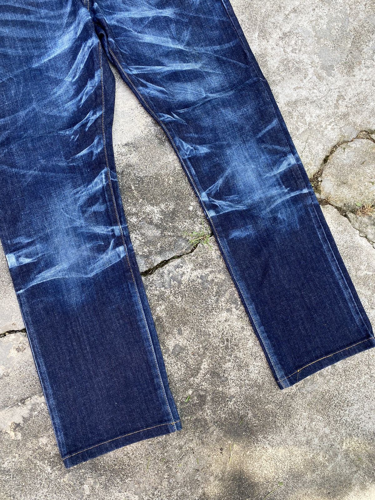 Tornado Mart 🔥 Made in Japan 🔥 Vintage Tornado Mart Denim Pants Size US 35 - 4 Thumbnail