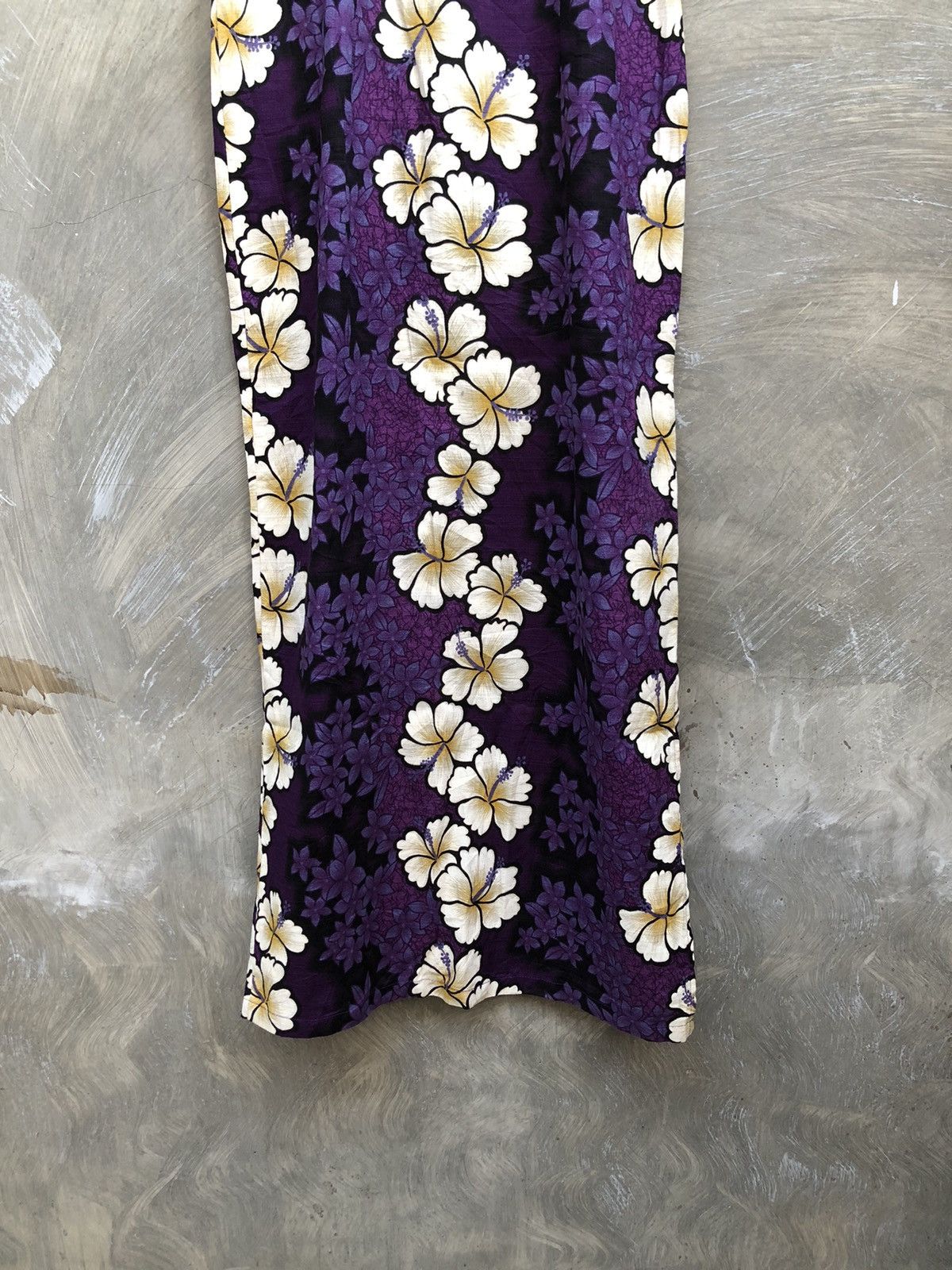 Vintage Vintage Hawaiian Floral Maxi Dress Size M / US 6-8 / IT 42-44 - 3 Thumbnail