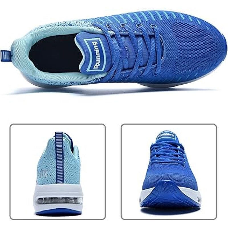 Other WNA Women's Size 9.5 Blue Mesh Air Cushioned Athletic Shoes Size US 9.5 / IT 39.5 - 4 Thumbnail