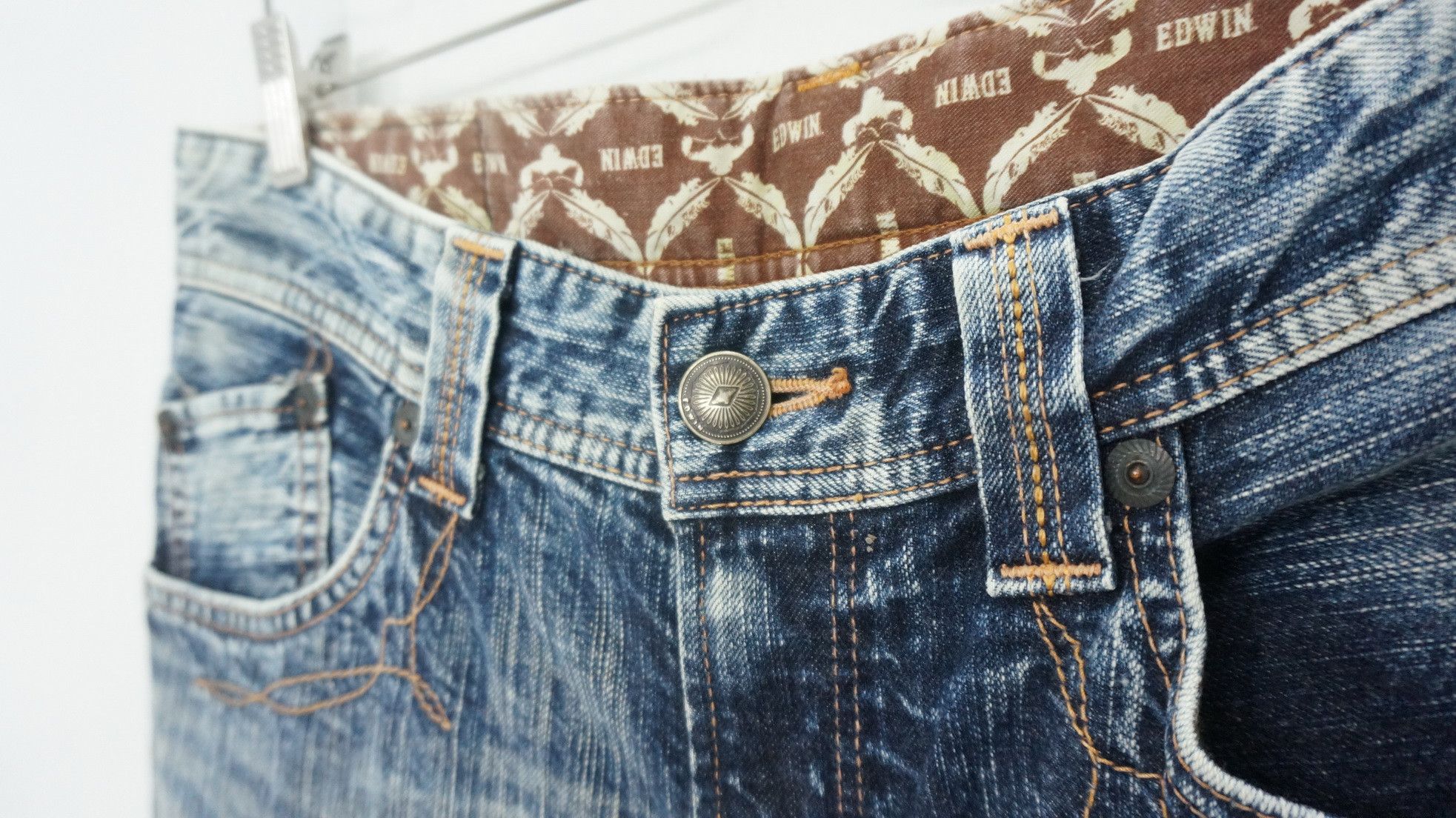 Edwin 🔥 Edwin Exclusive Vintage XVS EXV1878 Flared Bootcut Jeans Size US 34 / EU 50 - 5 Thumbnail