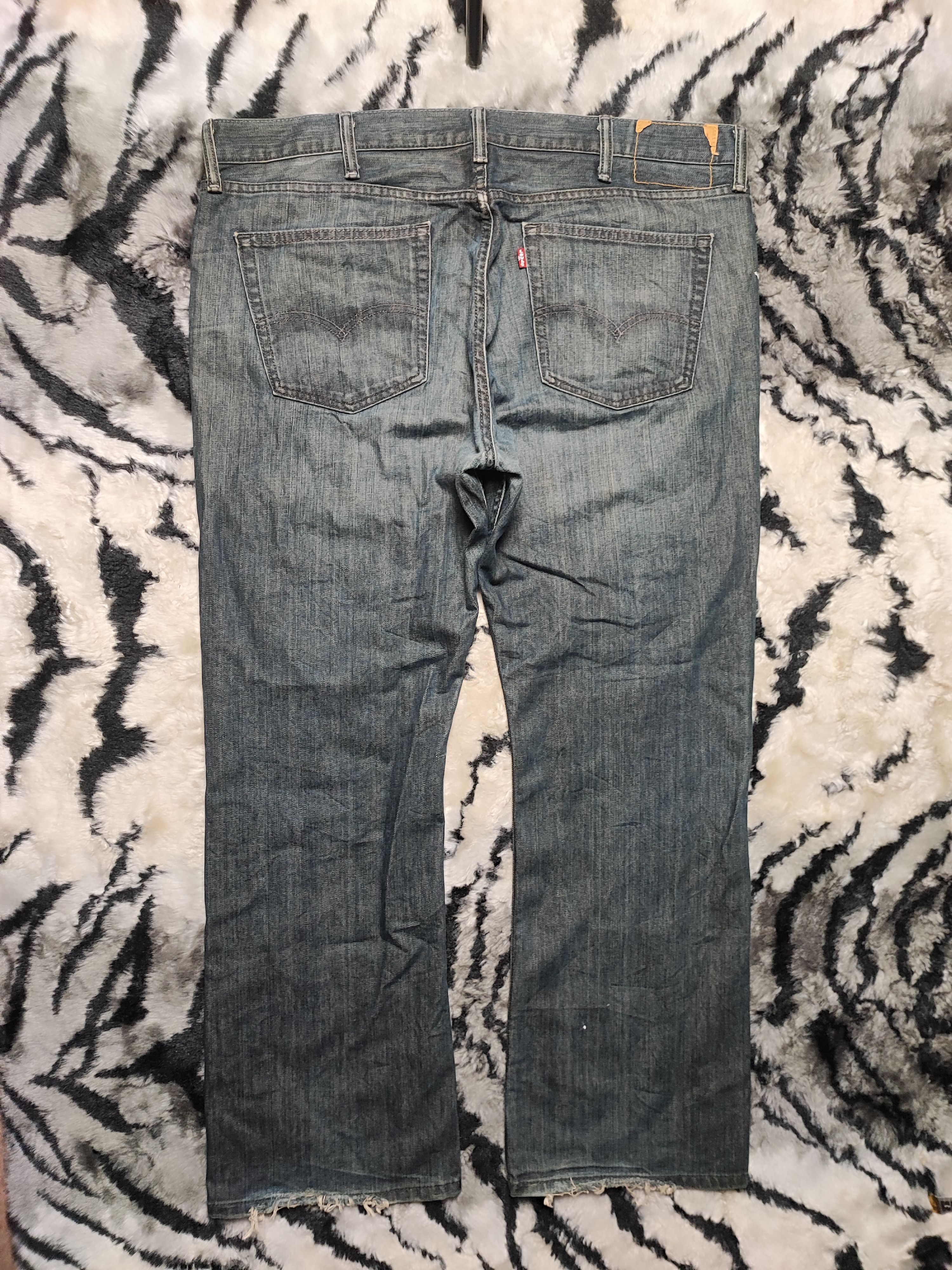 Levi's Vintage Levis 527 Slim Flared Bootcut Y2K SKATE 41x30 Size US 41 - 3 Thumbnail