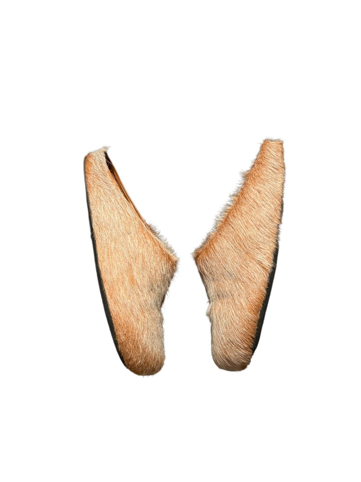 Marni Marni Acid Orange Fur Mules - Size 8 Size US 8 / EU 41 - 2 Thumbnail