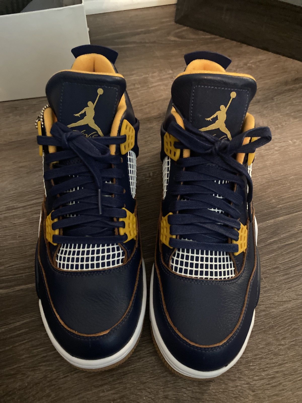 Jordan Brand Jordan 4 retro Dunk From Above Size US 8.5 / EU 41-42 - 3 Thumbnail