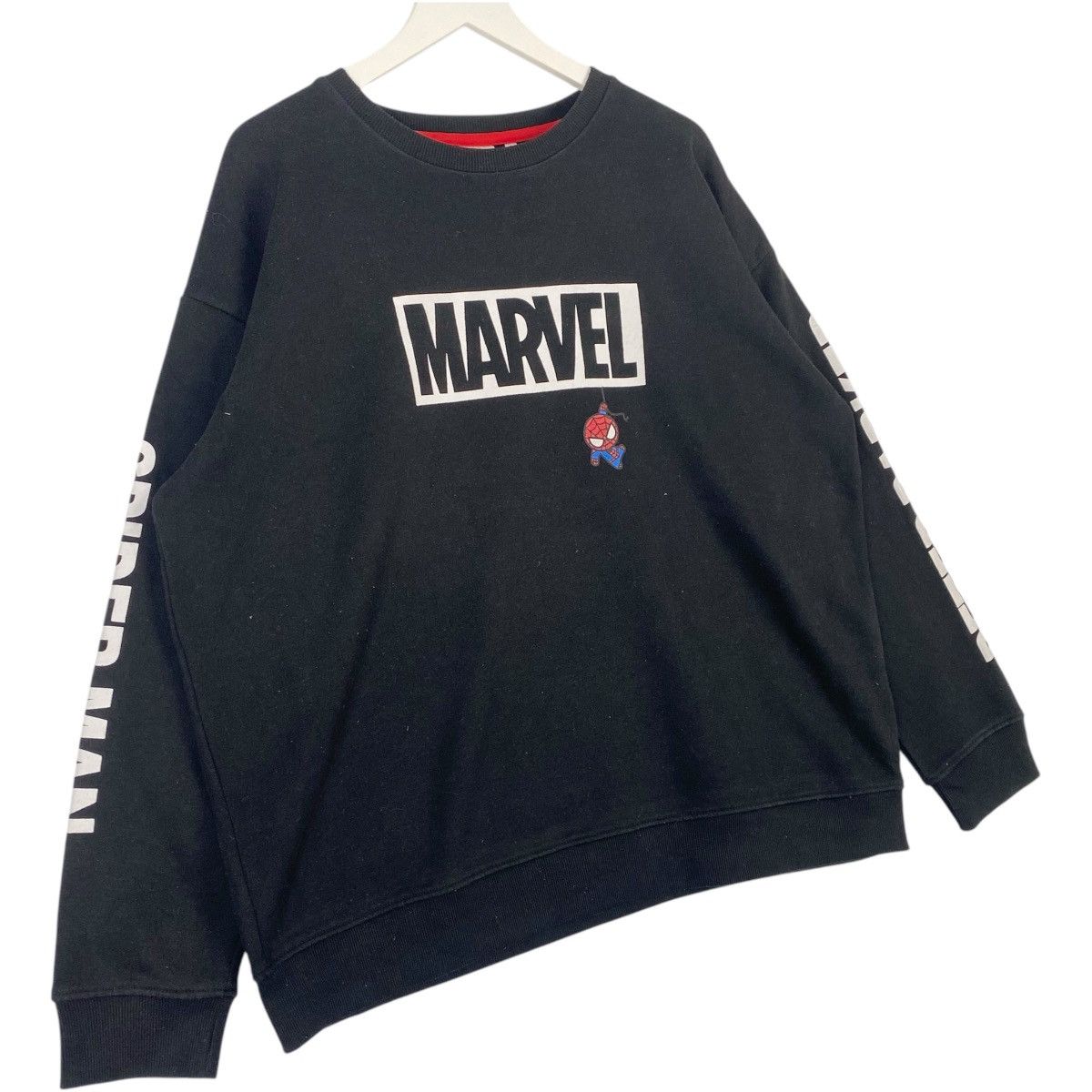 Marvel Comics × Vintage Vintage Marvel Printed Logo Crewneck Sweatshirt Black Size L Size US L / EU 52-54 / 3 - 2 Thumbnail