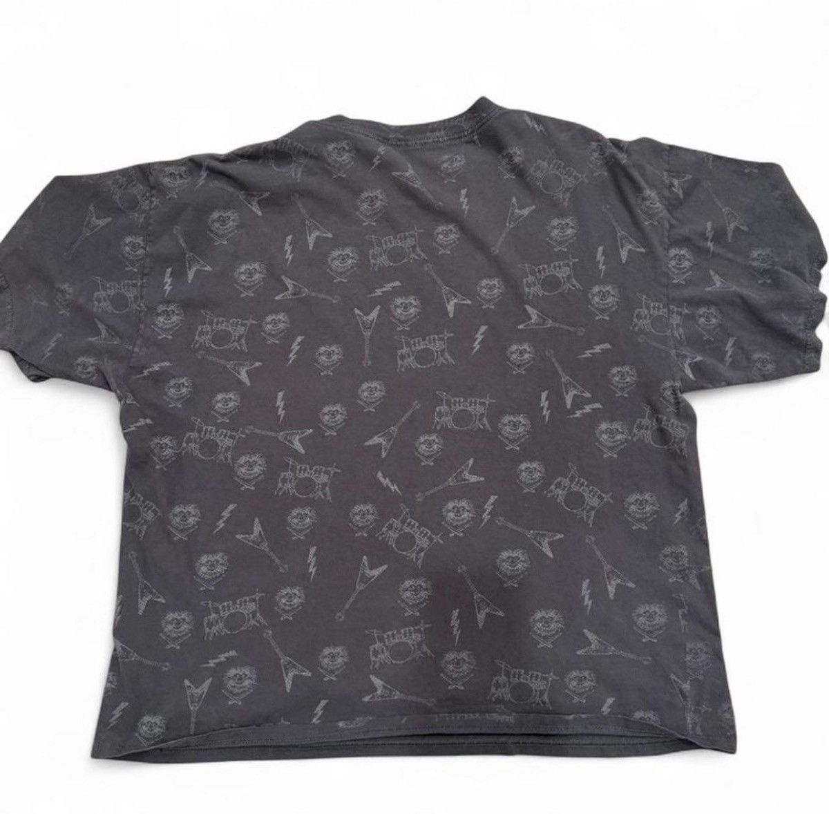 Vintage Vintage Animal Drummer “I Rock” All Over Print Tee Size US XL / EU 56 / 4 - 2 Thumbnail