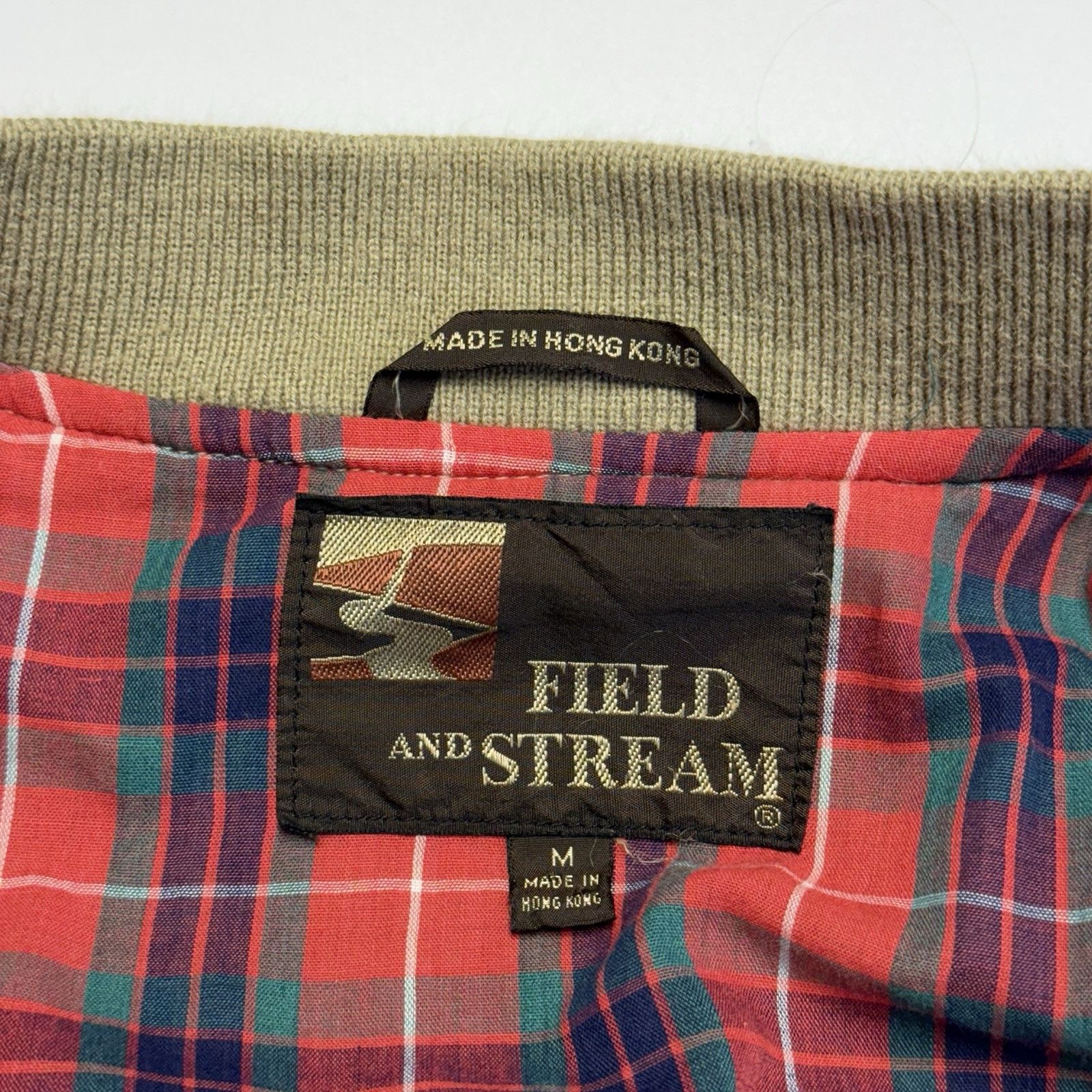 Field & Stream × Vintage Vintage Field & Stream Jacket Mens Medium Brown Full Zip Pla Size US M / EU 48-50 / 2 - 5 Thumbnail