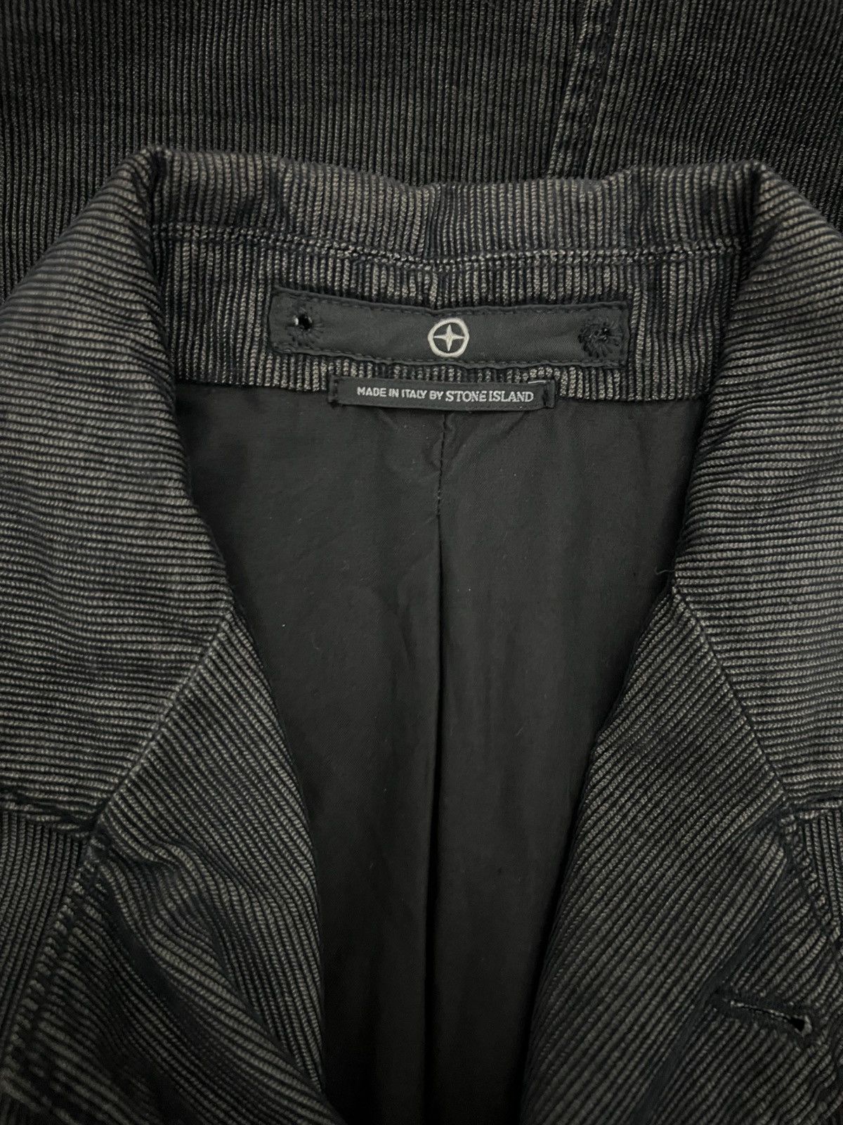 Stone Island 2002 Stone Island Pique Coverall Corduroy Shadow Jacket Size US L / EU 52-54 / 3 - 12 Thumbnail
