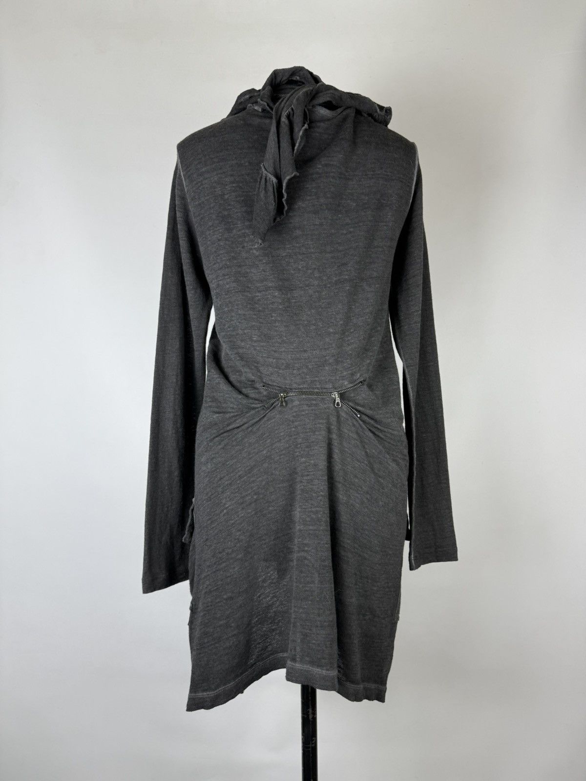 Cop Copine Cop copine asymmetrical layered draped scarf zip cardigan Size L / US 10 / IT 46 - 9 Thumbnail