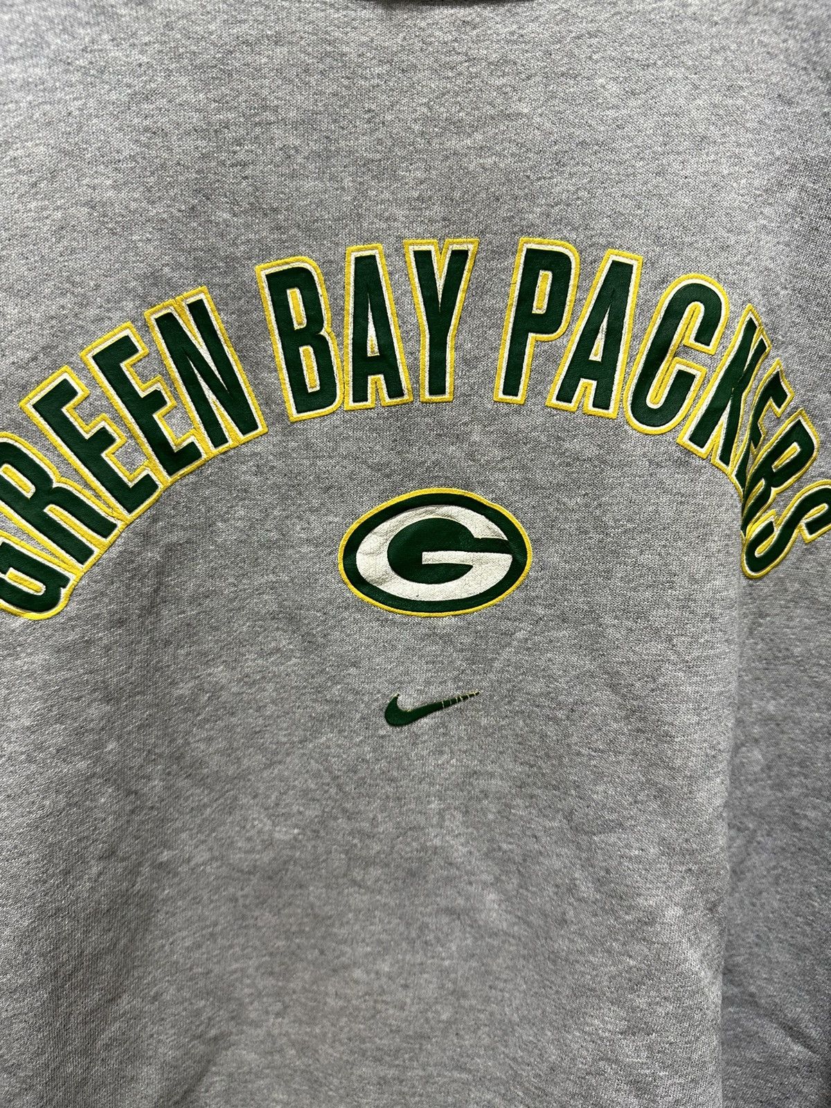NFL × Nike × Vintage Vintage 90’s Nike Green Bay Packers Sweatshirt NFL Team Size US L / EU 52-54 / 3 - 6 Thumbnail