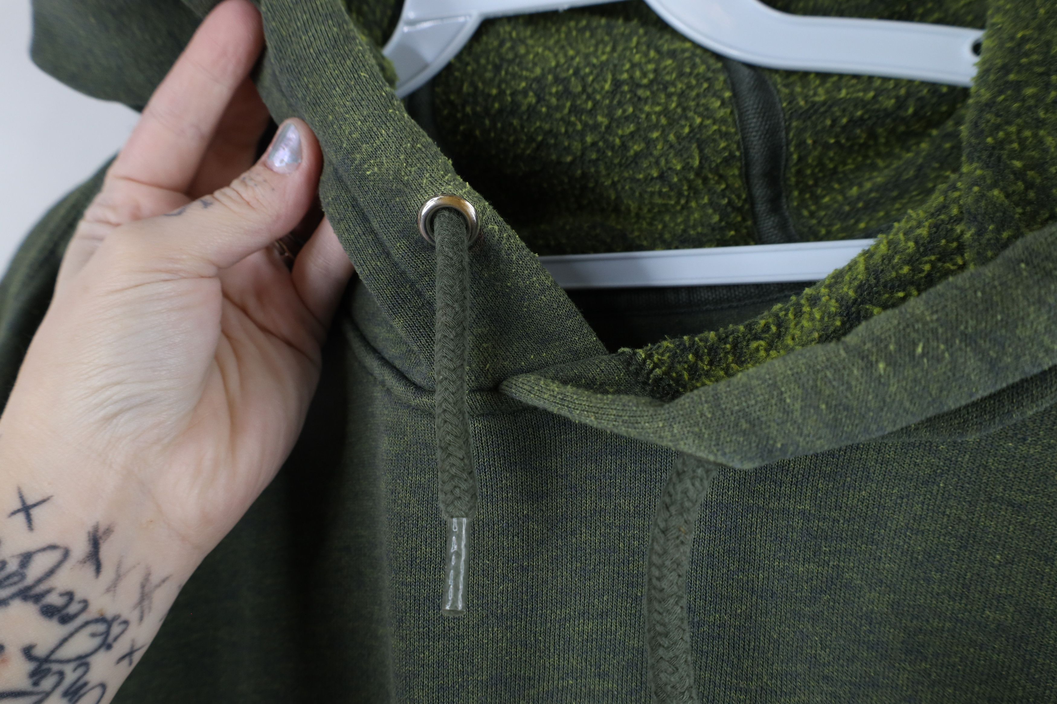 Carhartt × Vintage Vintage Carhartt Box Logo Hoodie Sweatshirt Heather Green Size US XXL / EU 58 / 5 - 8 Thumbnail