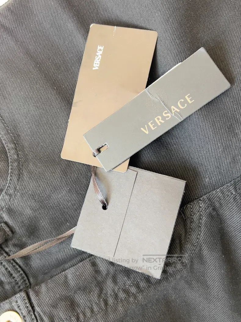 Versace Versace Pure black jeans Size US 26 / EU 42 - 5 Thumbnail