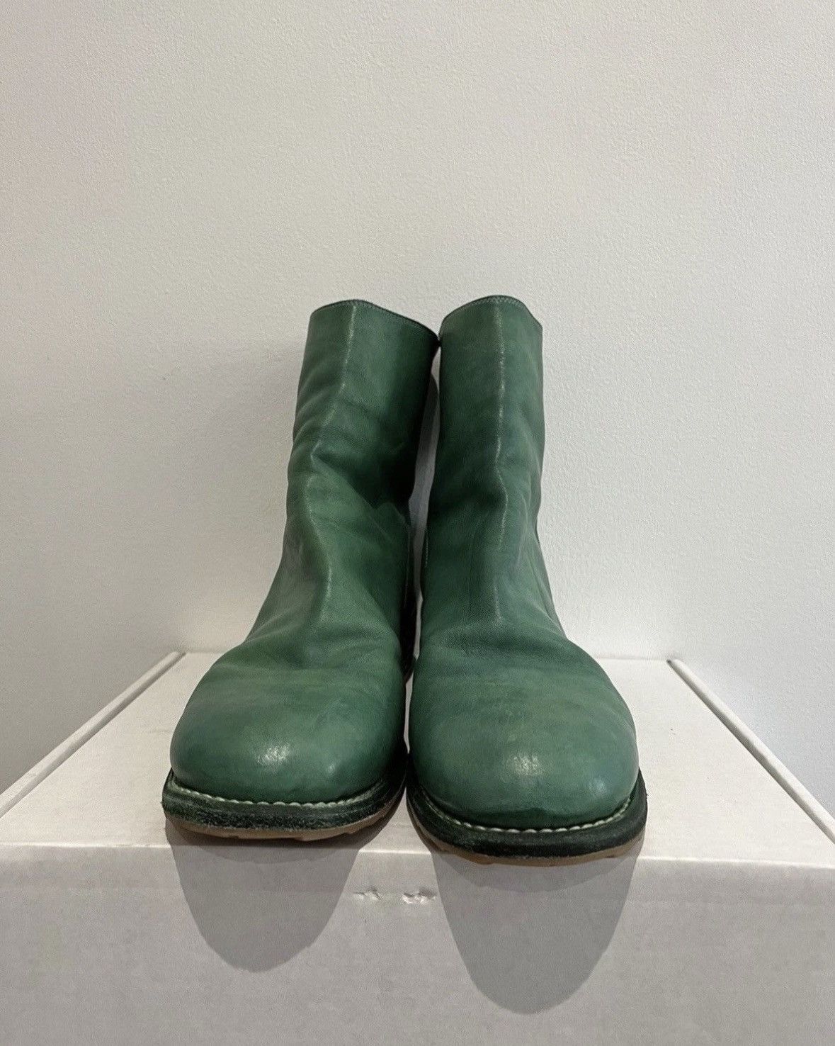 Guidi Deadstock Tiffany green 796Z boots Size US 13 / EU 46 - 4 Thumbnail