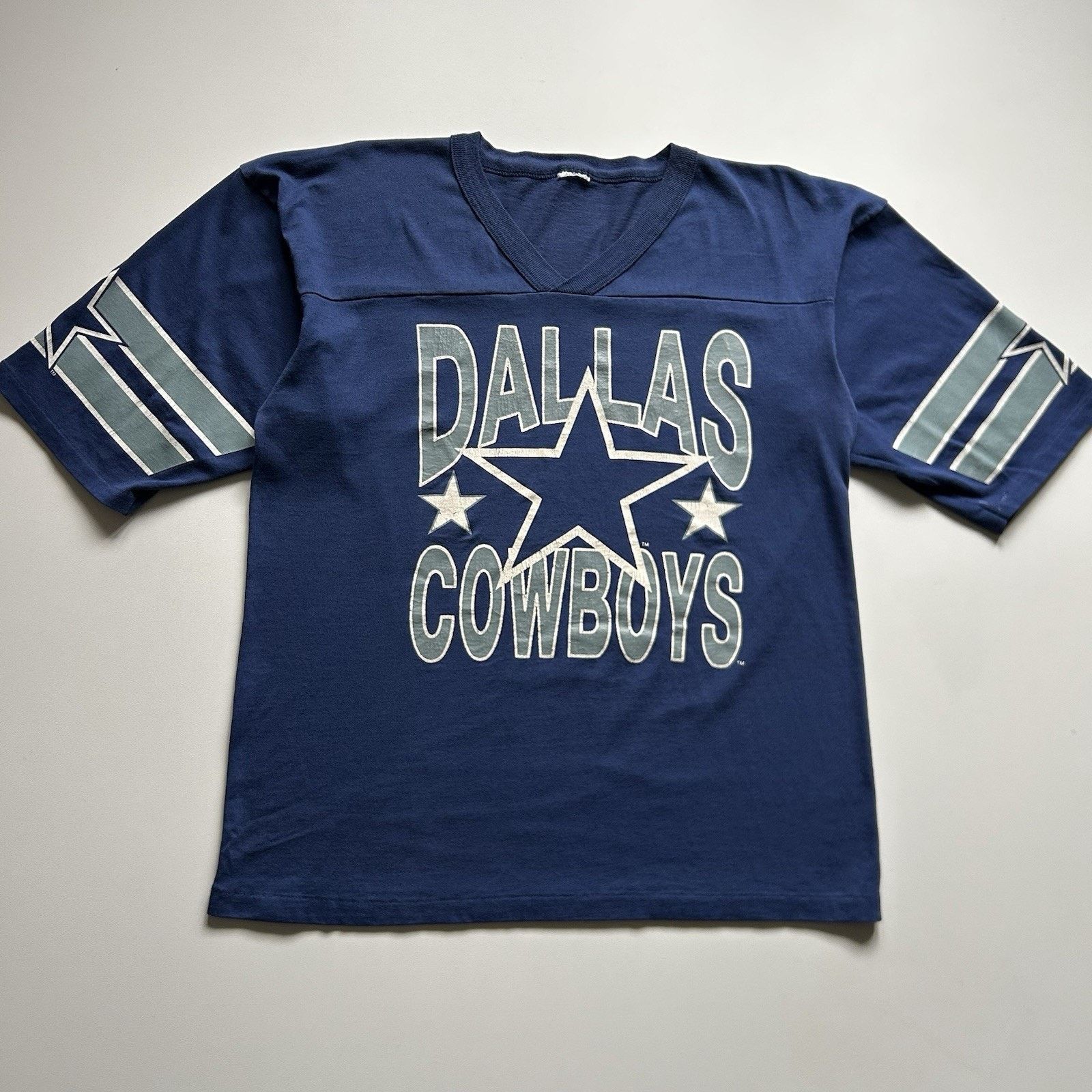 Vintage 90s NFL Dallas Cowboys Shirt Medium Single Stitch