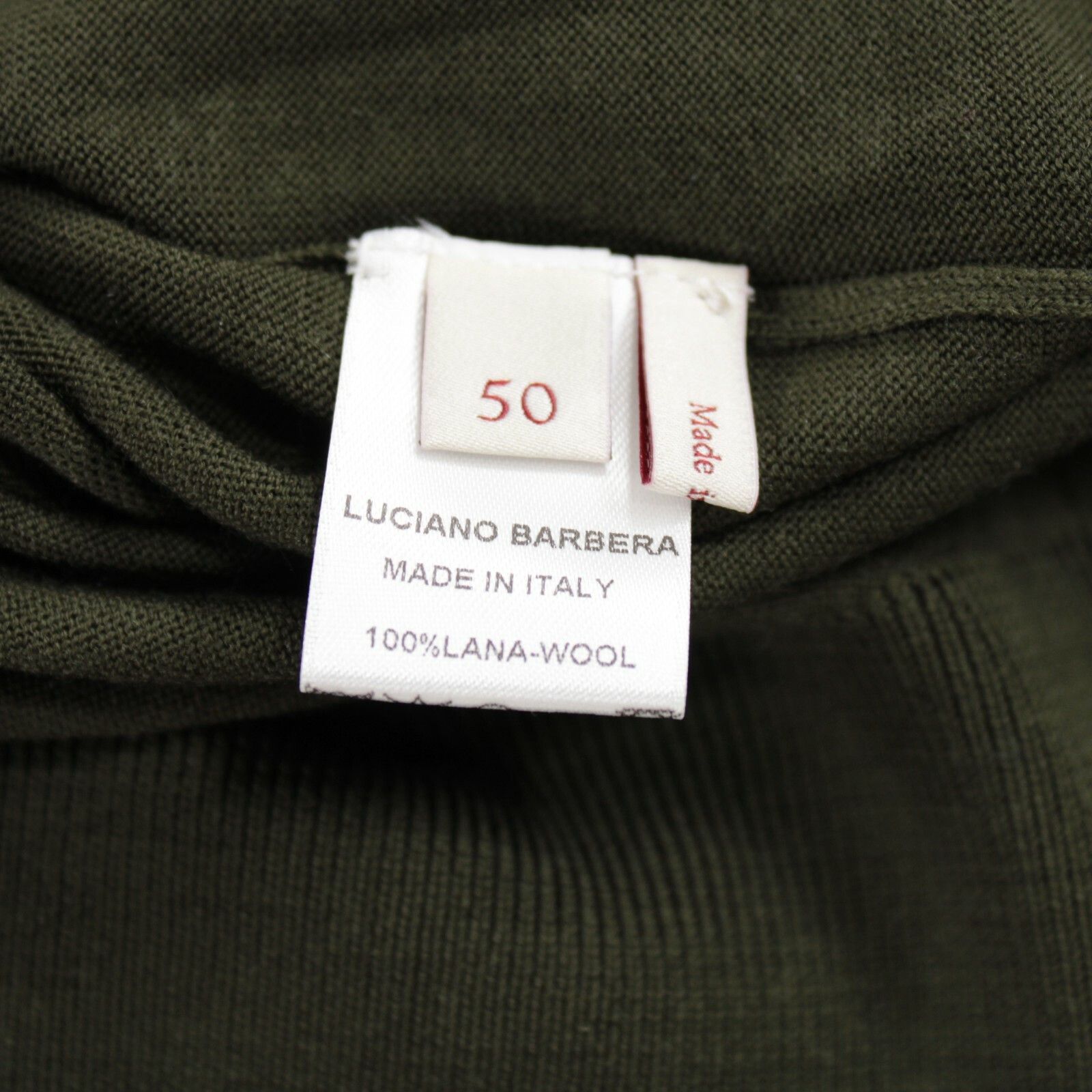 Luciano Barbera Luciano Barbera Sweater Size US M in Green Size US M / EU 48-50 / 2 - 7 Thumbnail
