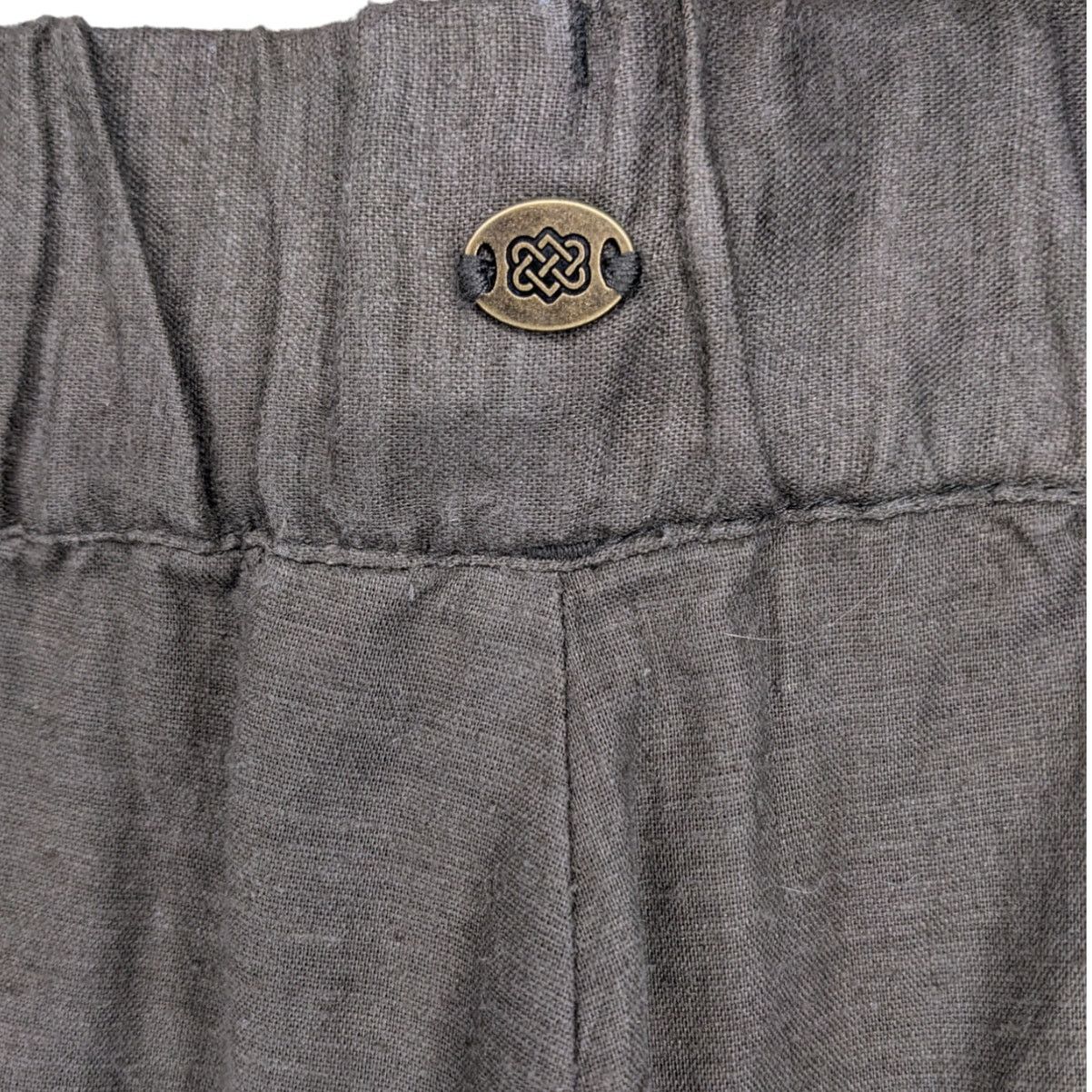 Other Sherpa Kiran Chopped Embroidered Hemp Pants Medium Size 30" / US 8 / IT 44 - 3 Thumbnail