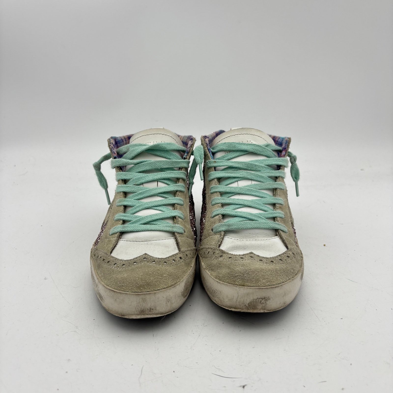 Golden Goose Golden Goose Glitter Midstar Shoes Sneakers Women's 37 US 7 Size US 7 / IT 37 - 2 Thumbnail