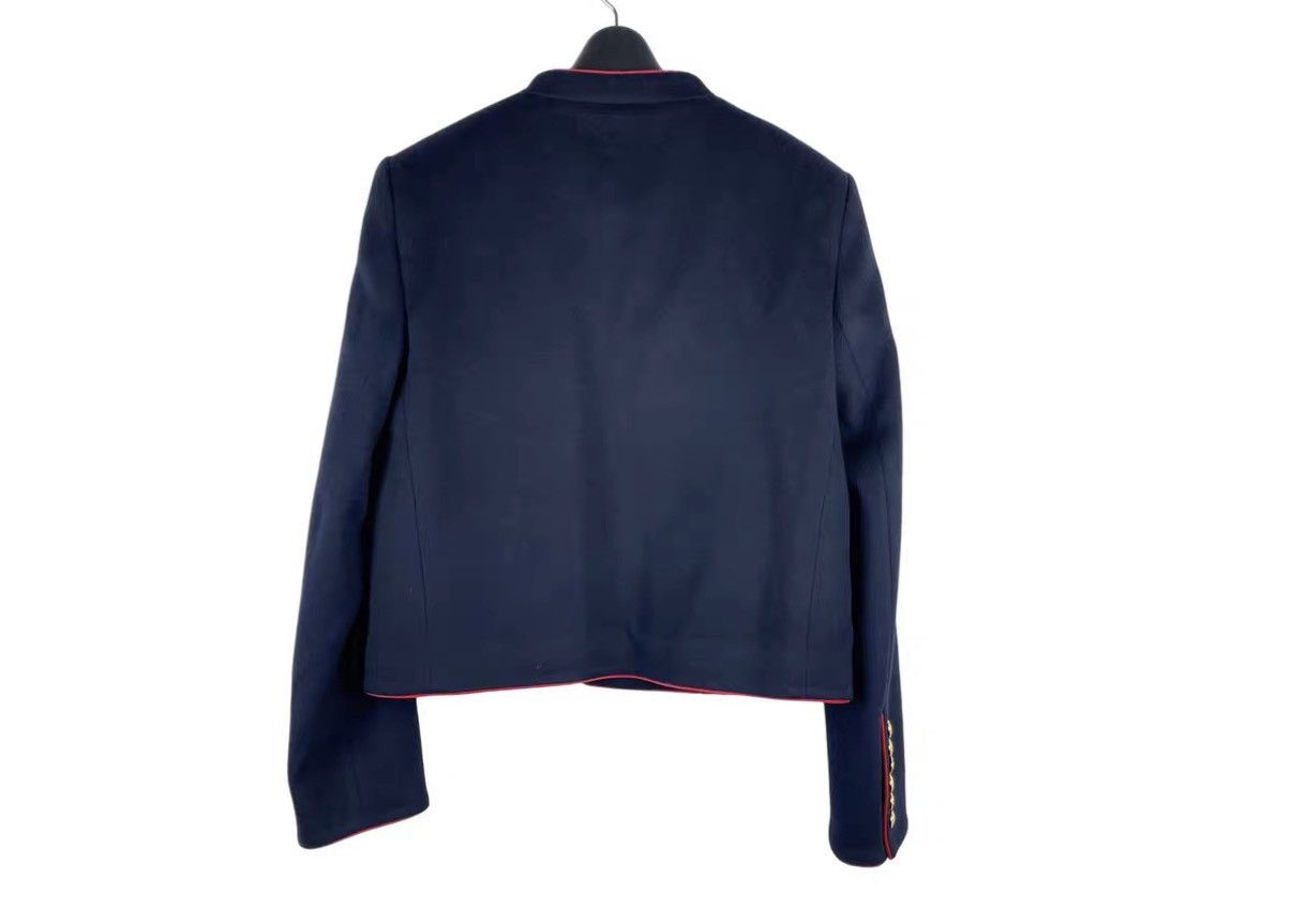 Celine Celine Vintage Wool Gold-Button Jacket J31 Size US XXS / EU 40 - 2 Thumbnail