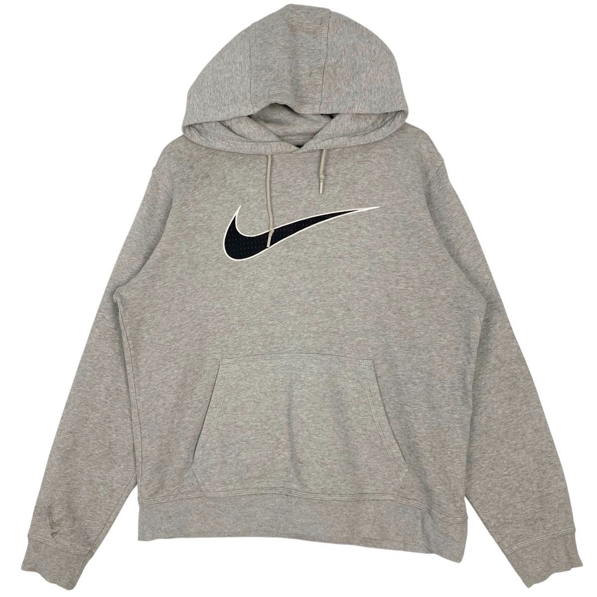 Other Vintage Nike Hoodie Sweater Big Logo Gray Pullover Size M Size US M / EU 48-50 / 2 - 1 Thumbnail