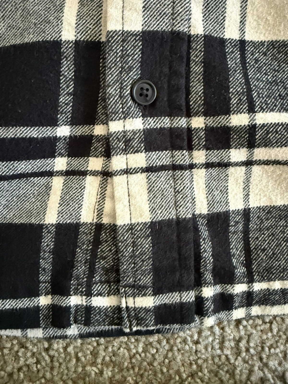 Vintage Indystry Black & White Checkered Flannel Size US S / EU 44-46 / 1 - 4 Thumbnail