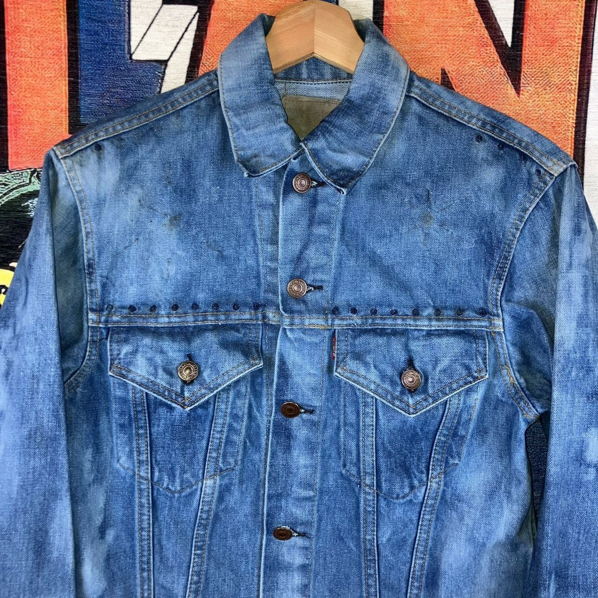 Vintage 70’s 2024 Levi’s Type 3 Denim Trucker Jacket Made In USA Size 46 M