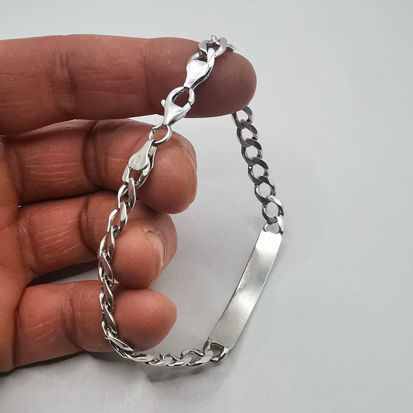 Sterling Silver × Vintage Vintage Bracelet Jewelry,925 Sterling Silver,Handmade 16,56g Size ONE SIZE - 7 Thumbnail