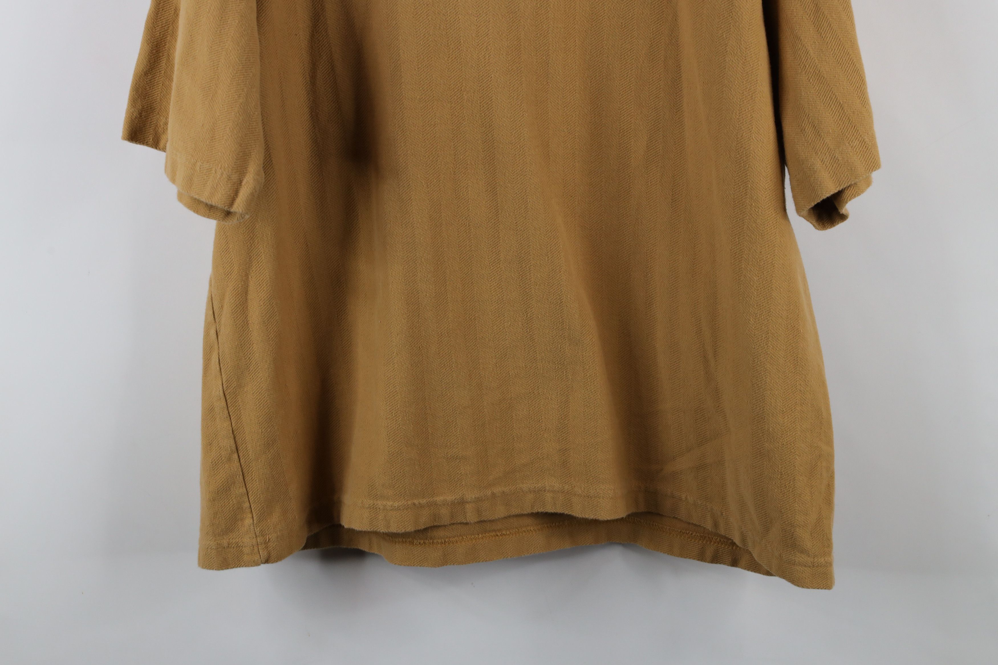 Carhartt × Vintage Vintage 90s Carhartt Herringbone Heavyweight Henley T-Shirt Size US XXL / EU 58 / 5 - 10 Thumbnail