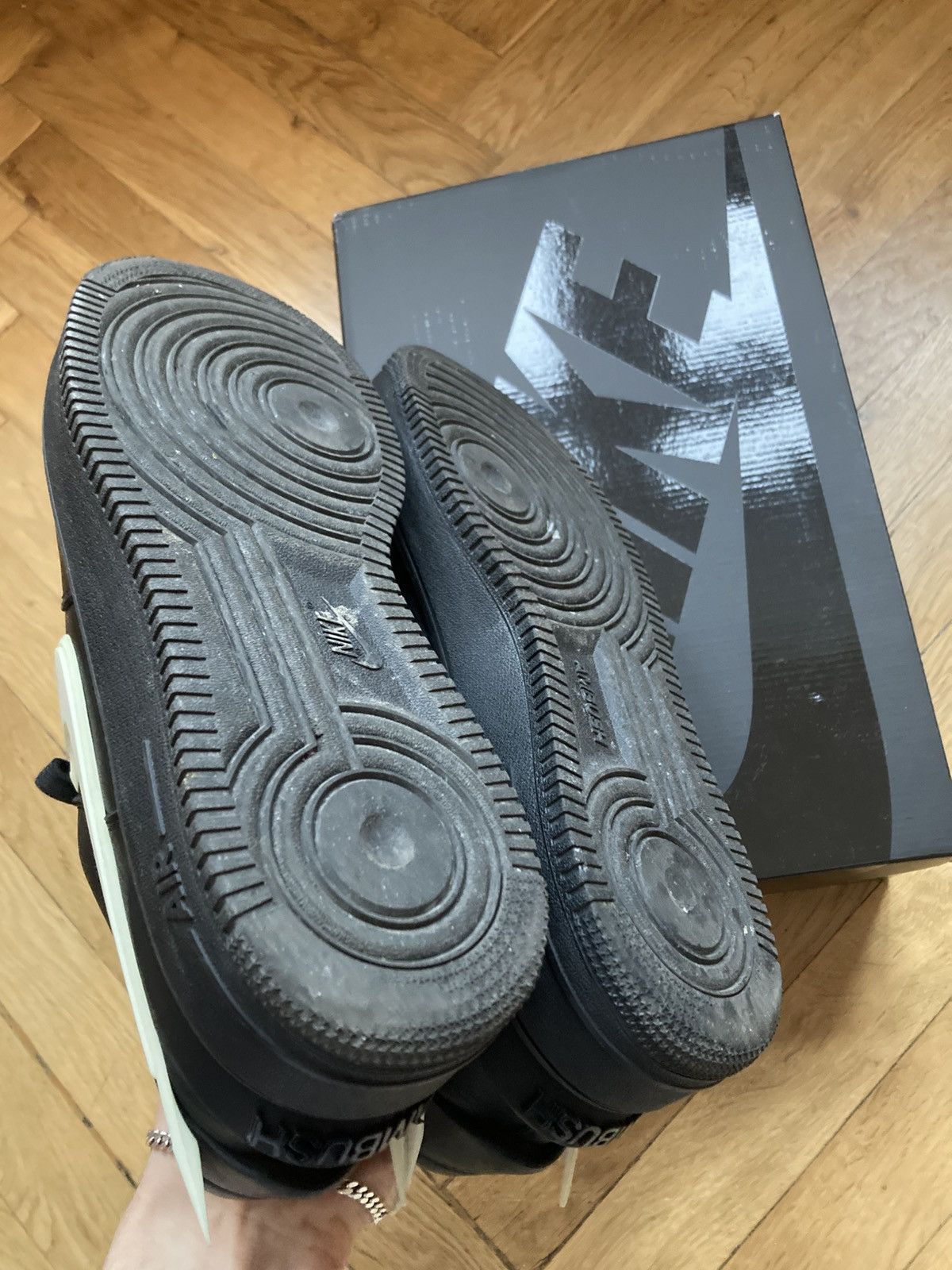 Ambush Design × Nike Nike Ambush Air Force 1 black Size US 9 / EU 42 - 5 Thumbnail
