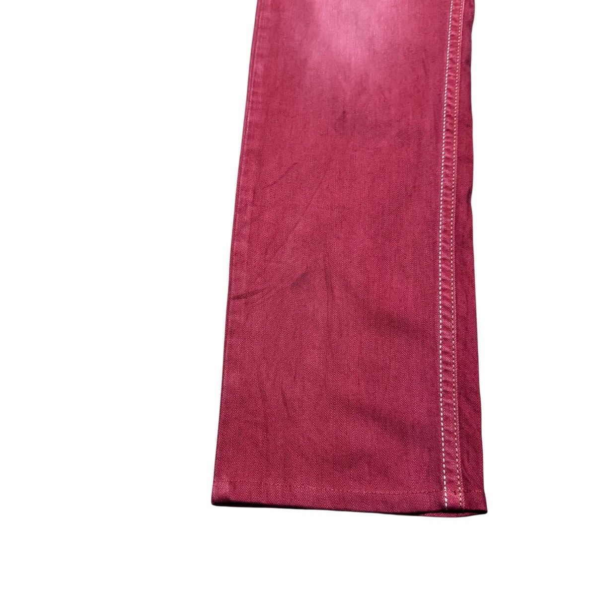 Edwin Vintage Edwin 483XVS Red Denim Jeans Size US 33 - 7 Thumbnail
