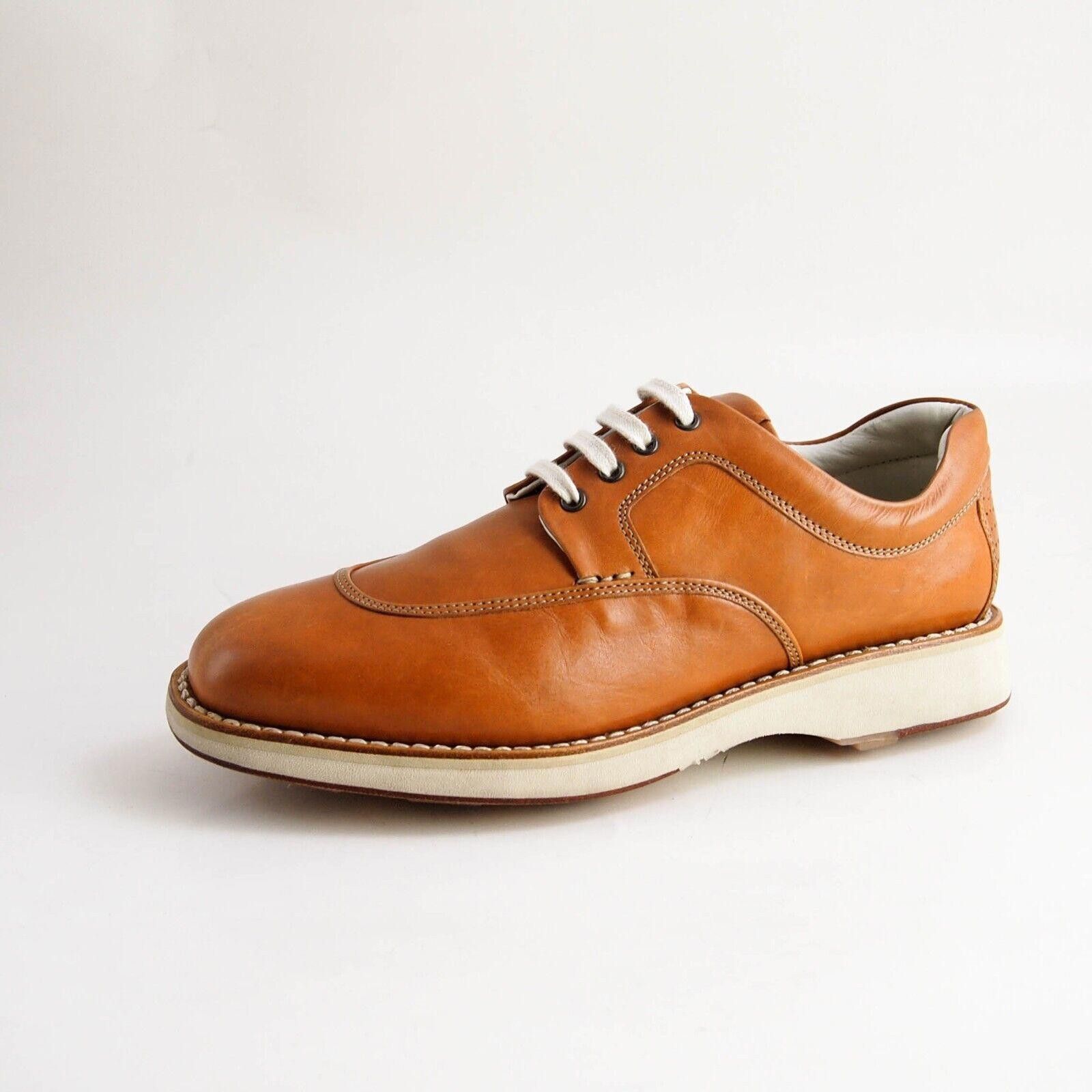 Designer Heschung Derby Oxford Brown Leather Womens US 6.5 EU 37 Size US 6.5 / IT 36.5 - 1 Thumbnail