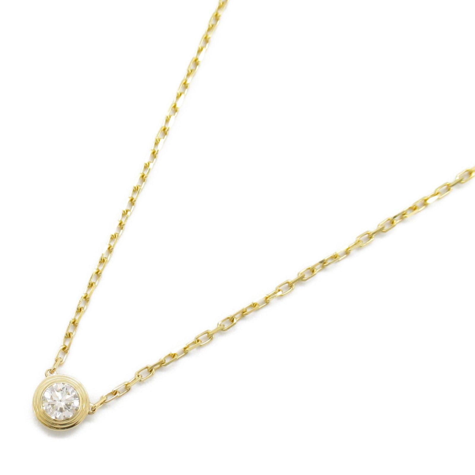 Cartier Cartier Amour Large Necklace Diamond K18 (Yellow Gold) Clear Size ONE SIZE - 1 Thumbnail