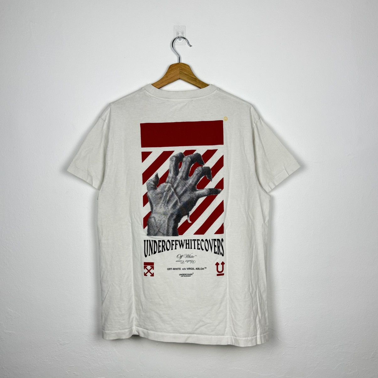 Off-White × Undercover Off White x Undercover Hand Dart Tee Size US S / EU 44-46 / 1 - 2 Thumbnail
