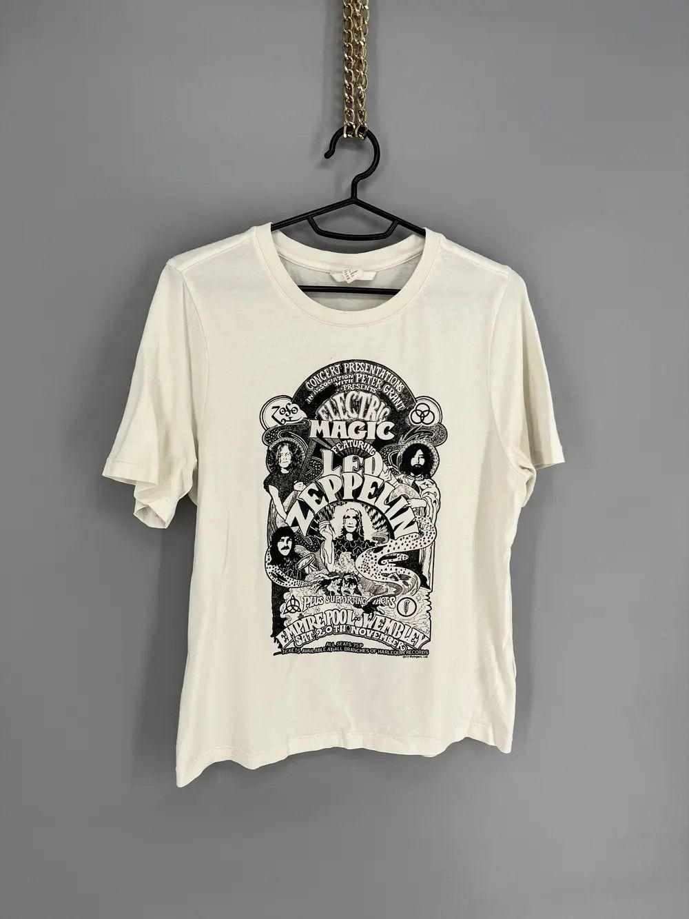 Band Tees Vintage Y2K Electric Magic Led Zeppelin Womens Tee Size US S / EU 44-46 / 1 - 2 Thumbnail