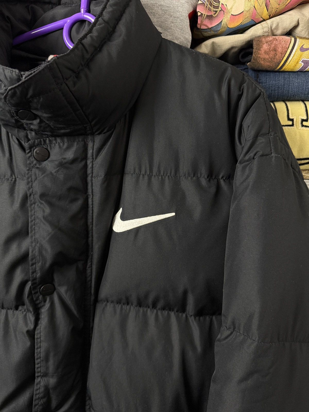 Nike Nike Vintage Puffer Jacket Y2K Big Logo Outdoor Jacket Size US M / EU 48-50 / 2 - 4 Thumbnail
