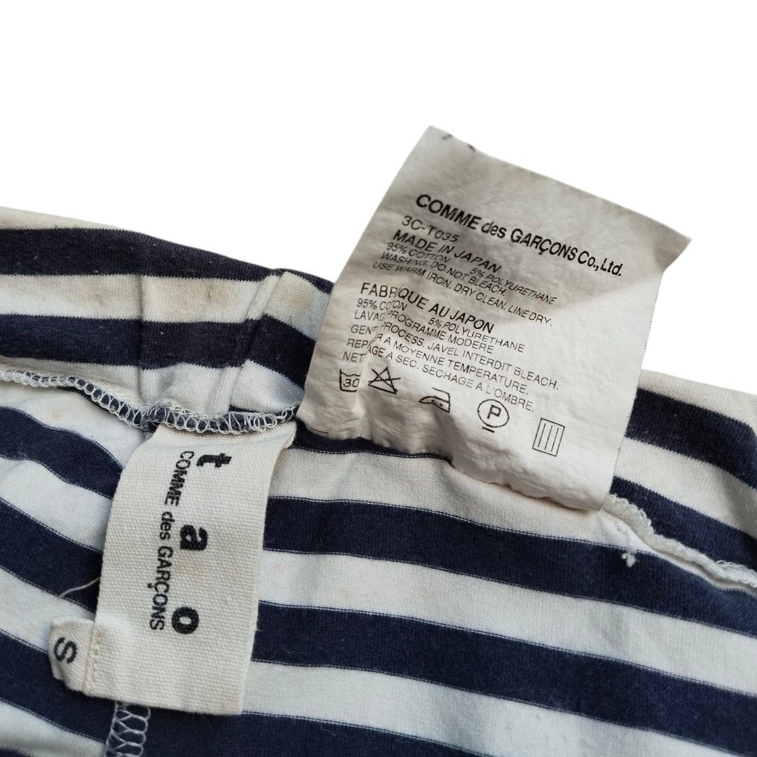 Comme des Garcons TAO Comme des garcons gold button marine crop pants Size 28" / US 6 / IT 42 - 5 Thumbnail