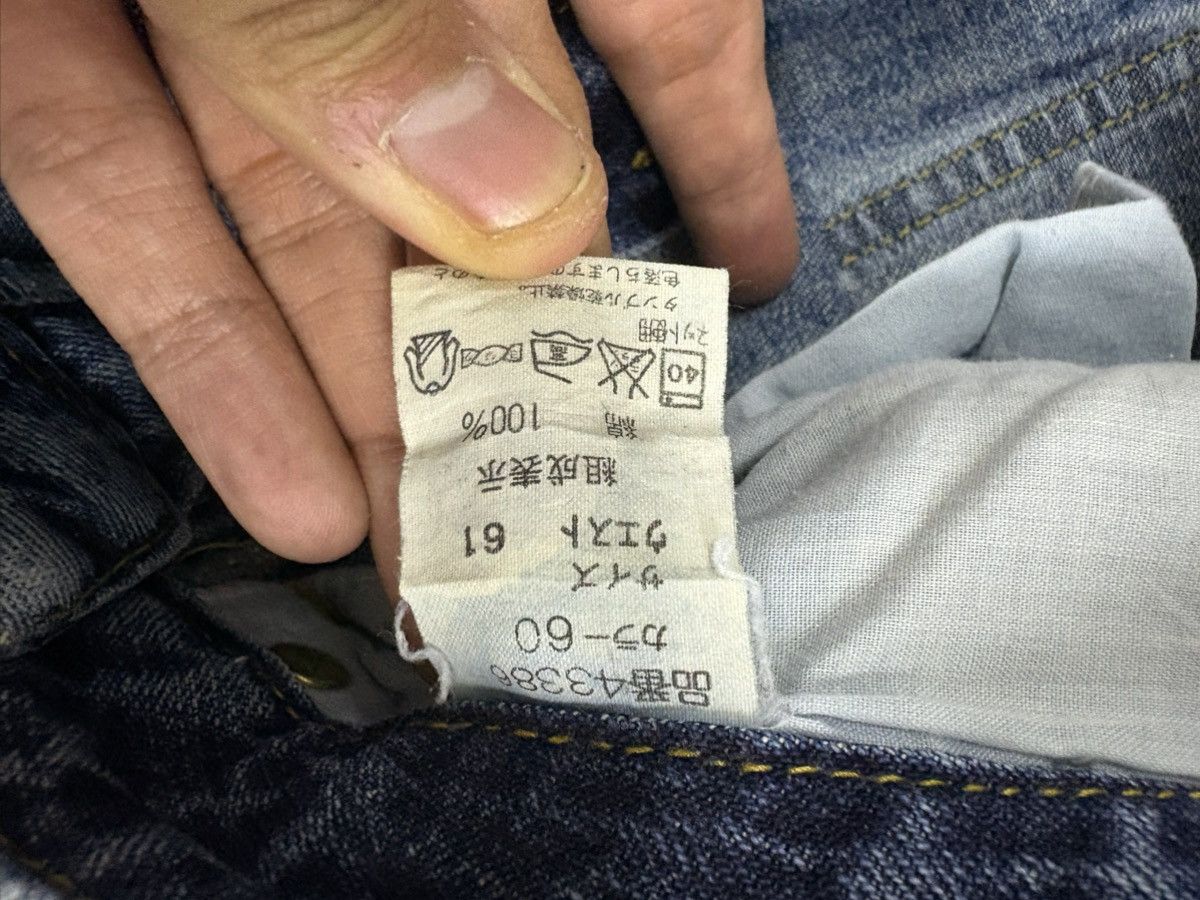 If Six Was Nine Beast Flared Distress Denim Jeans Size US 28 / EU 44 - 11 Thumbnail