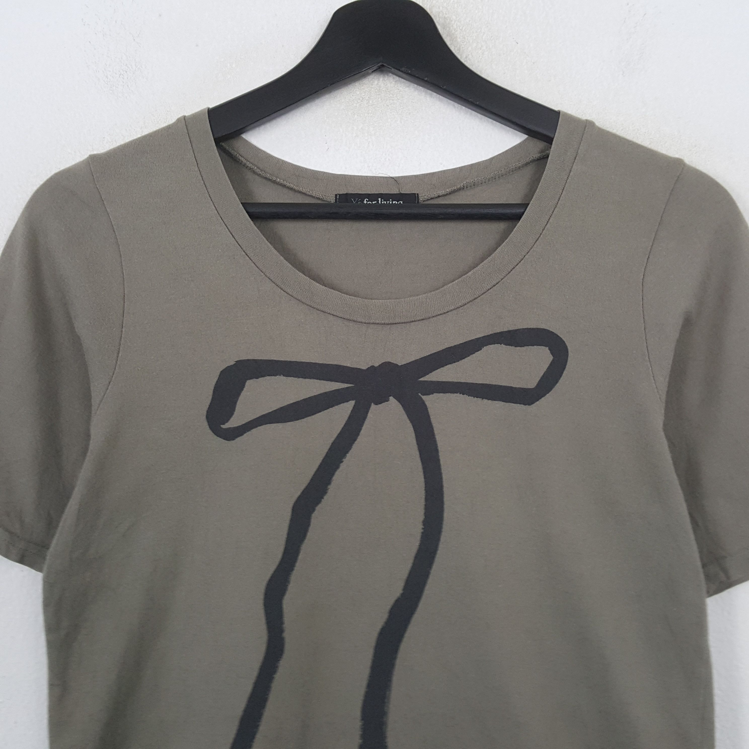 Yohji Yamamoto Ys For Living by Yohji Yamamoto Girls Tshirt RR13 Size XS / US 0-2 / IT 36-38 - 2 Thumbnail