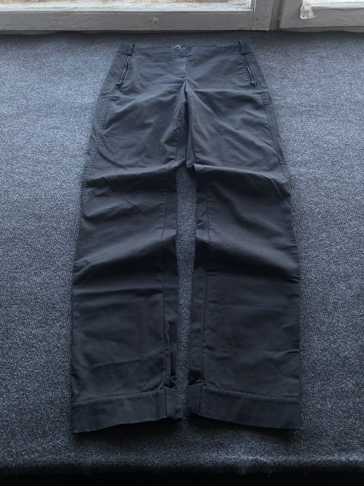Annette Gortz 🔥Annette Gortz gothic black dress pants chino wom 28 y2k emo Size 28" / US 6 / IT 42 - 1 Thumbnail