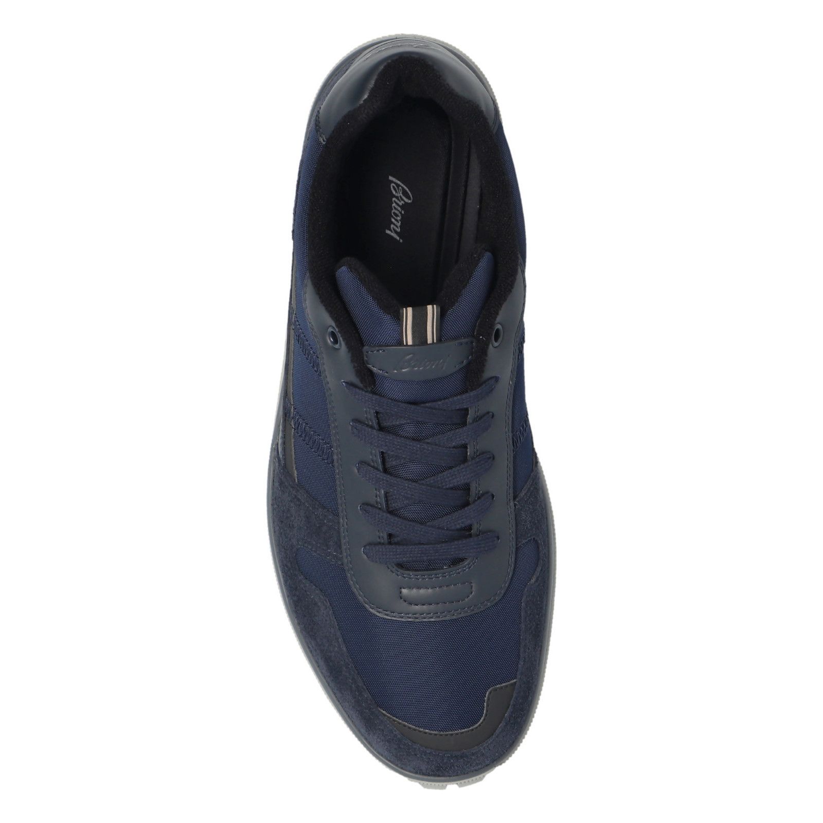 Brioni BRIONI Navy Sneakers New & Authentic (Men's size:7;) Size US 7 / EU 40 - 4 Thumbnail
