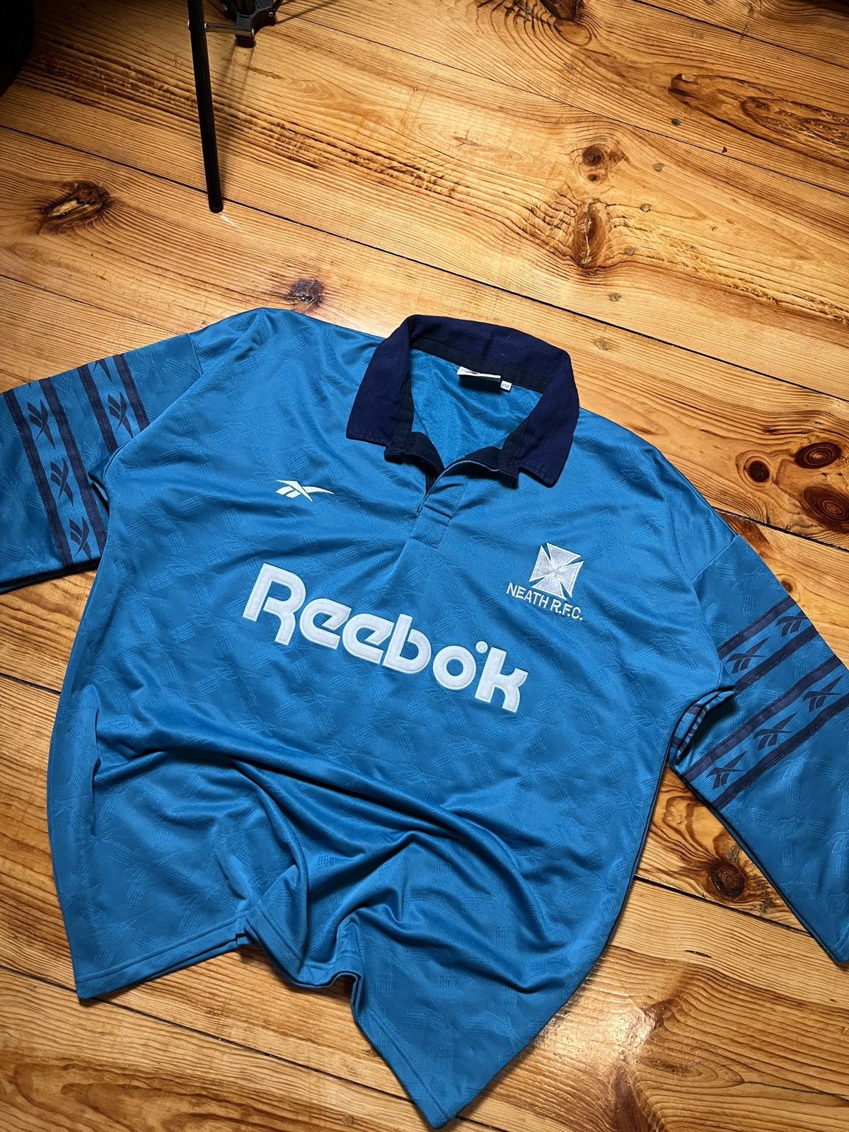 Reebok × Vintage VINTAGE NEATH RFC RUGBY 1996 UNION SHIRT JERSEY REEBOK Size US L / EU 52-54 / 3 - 1 Thumbnail