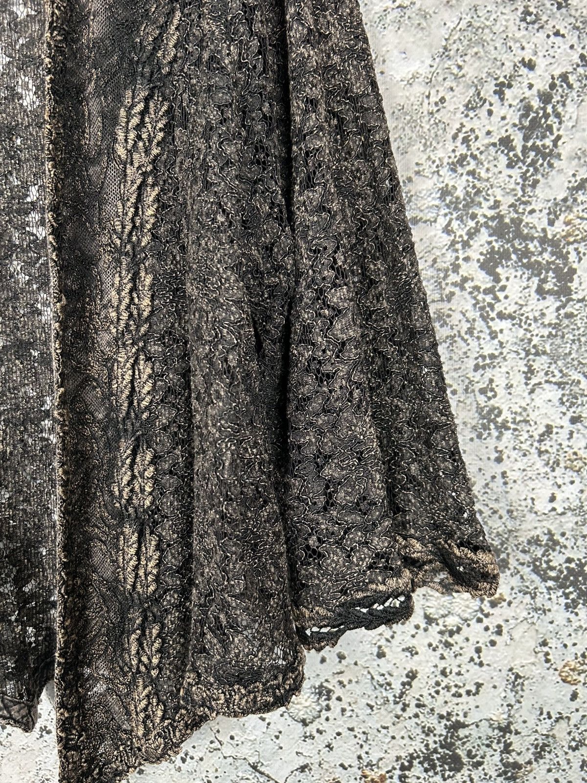 Vintage Vintage Avant Garde Viscose Cardigan Goth Grunge Punk Size L / US 10 / IT 46 - 4 Thumbnail