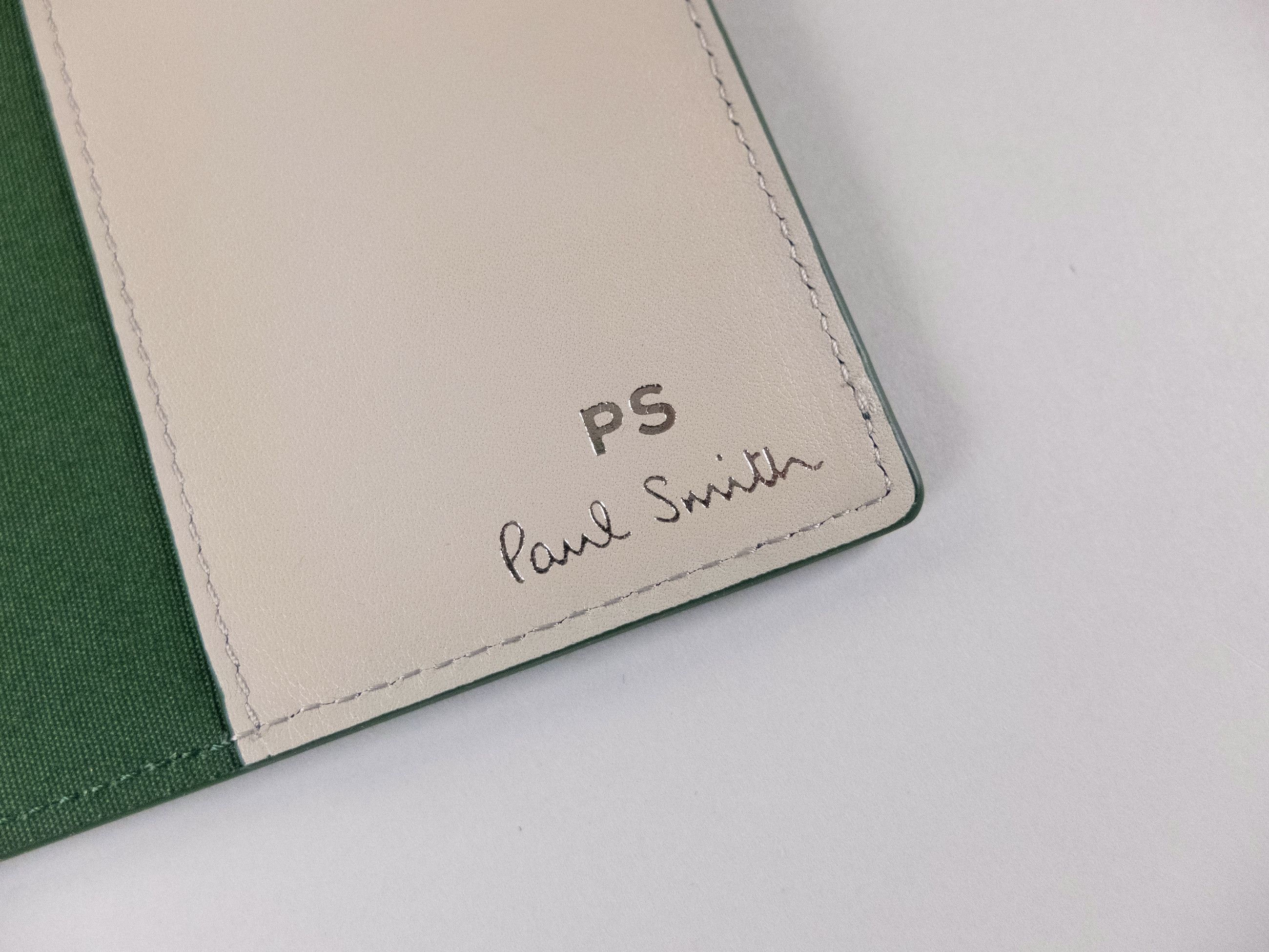 Paul Smith PS PAUL SMITH ipatch three tone green leather neck pouch bag Size ONE SIZE - 3 Thumbnail