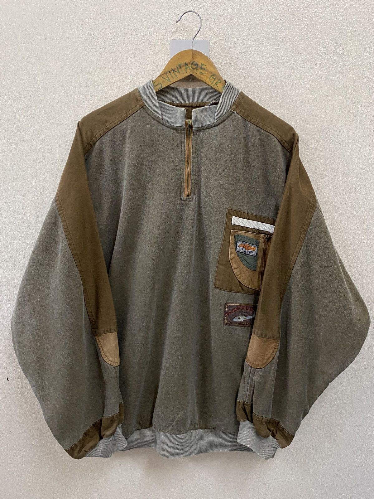 Vintage Vintage Outdoor Pullover Pilot Jacket – Poco Loco Size US XXL / EU 58 / 5 - 1 Thumbnail