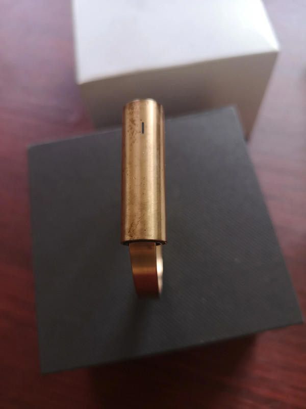 Misfits Misfit Ray Rose Gold Leather Band black Activity Tracker Size ONE SIZE - 6 Thumbnail