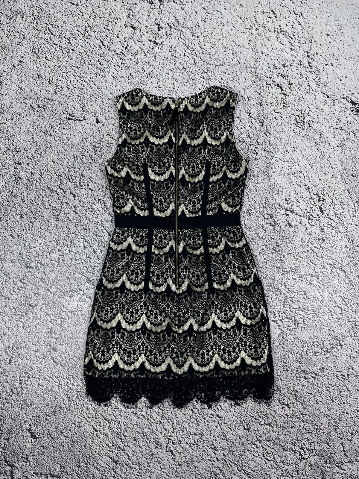 Dolce & Gabbana Vintage D&G Dolce & Gabbana Black Lace Sexy Mini Dress 2000s Size XS / US 0-2 / IT 36-38 - 8 Thumbnail