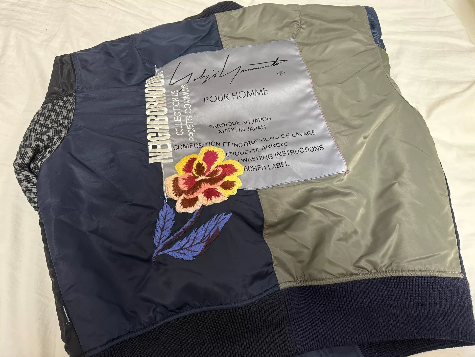 Yohji Yamamoto Yohji Yamamoto x NEIGHBORHOOD FW23 MA-1 Jacket