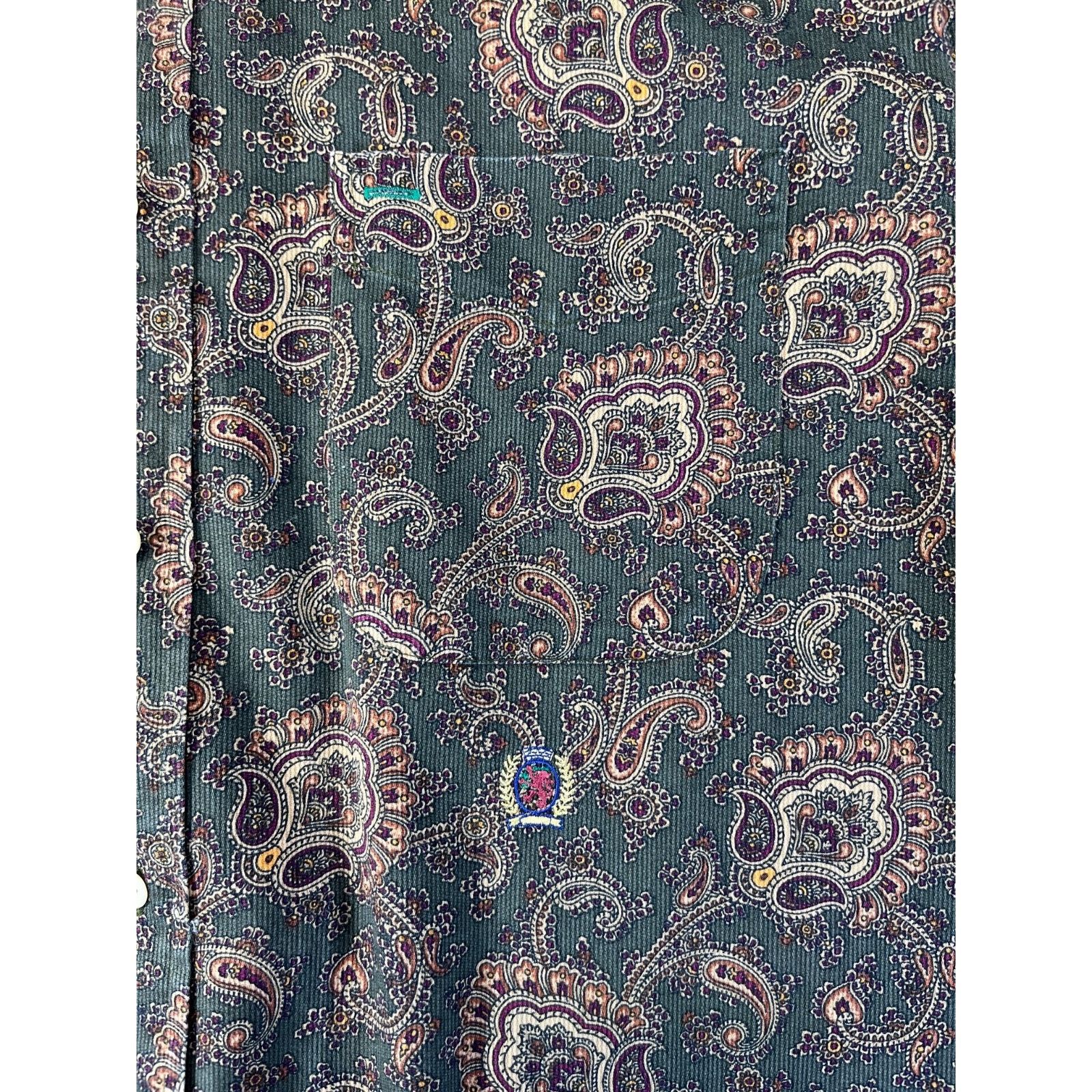Tommy Hilfiger Tommy Hilfiger Shirt Mens M Paisley Button Long Sleeve 90s Size US M / EU 48-50 / 2 - 4 Thumbnail