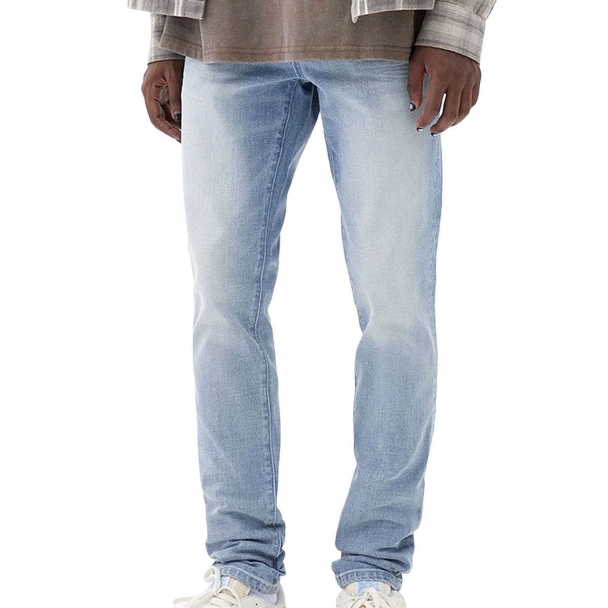 Pacsun PacSun light wash stacked skinny jeans Size US 31 - 1 Thumbnail